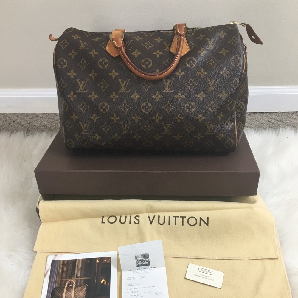 Louis Vuitton Speedy 35 💯 Authentic